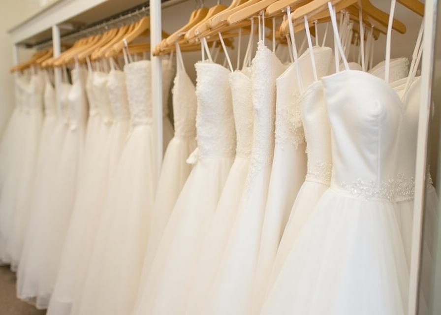 Service de location de robes de mariée
